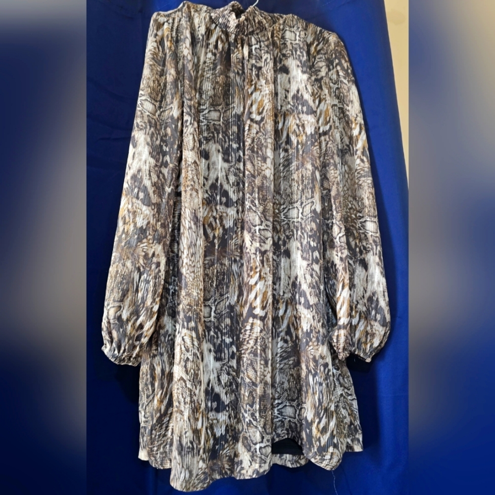 Mimi Chica Animal Print Dress
